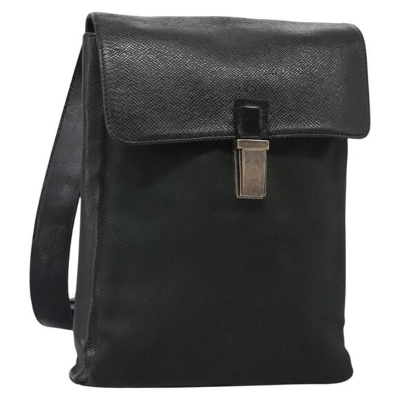 LOUIS VUITTON Taiga Saratov GM Shoulder Bag Ardoise M30892 - Picture 1 of 13